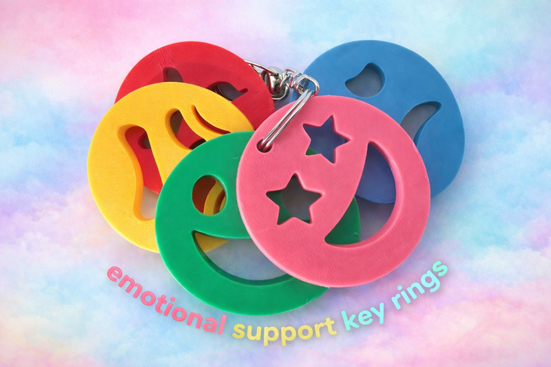 Emotional Support Keyring's