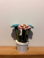 Lego-inspired 3D-printed flower display - Take That tour