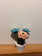 Lego-inspired 3D-printed flower display - Take That tour