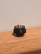 cauldron 3D-printed straw topper