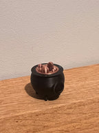 cauldron 3D-printed straw topper