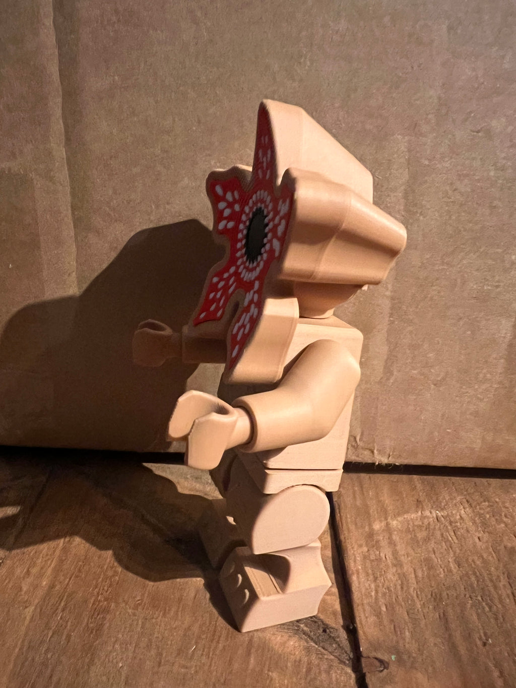 Demogorgon-inspired Lego minifig