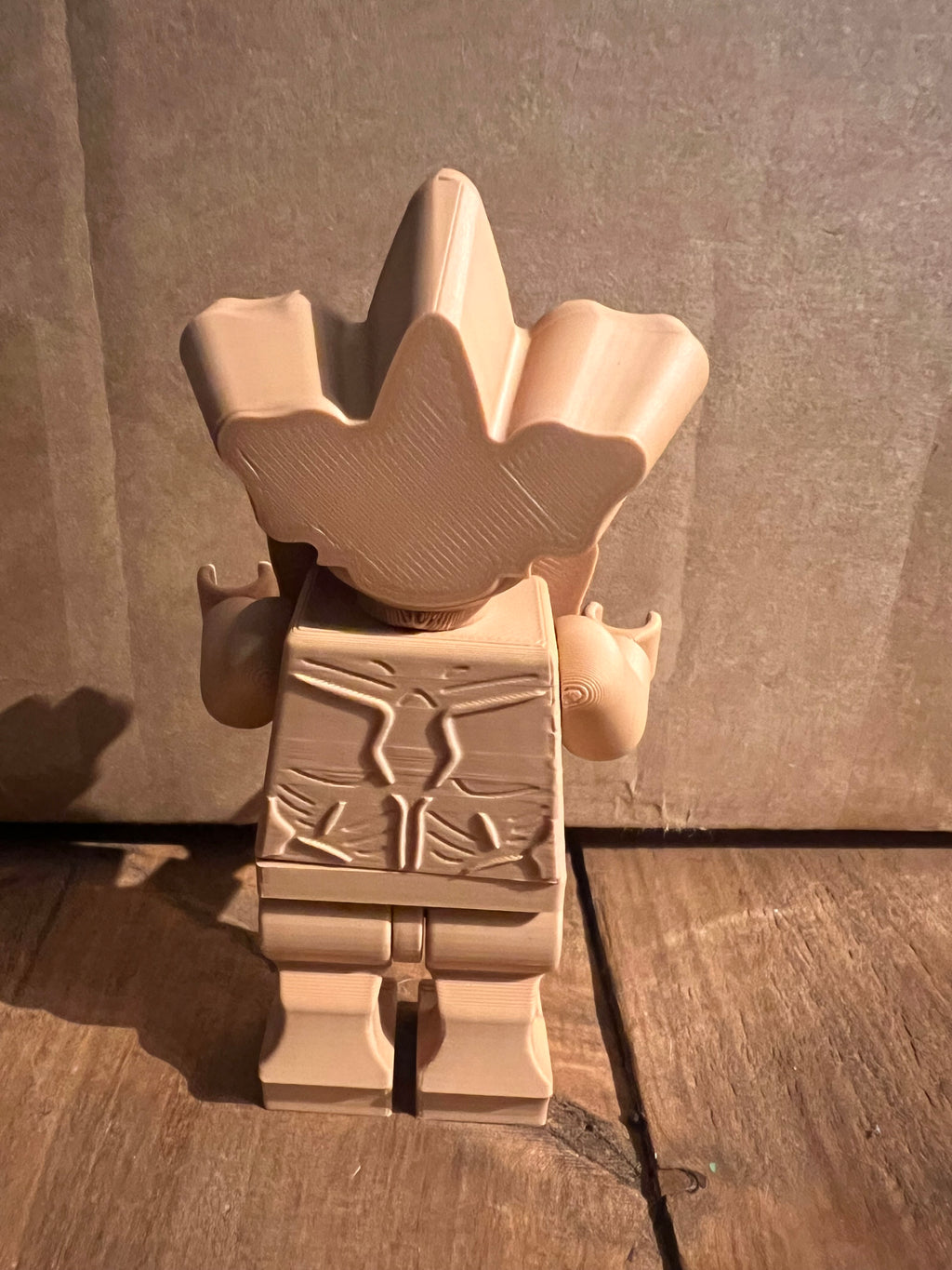 Demogorgon-inspired Lego minifig